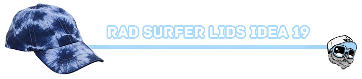 Rad Surfer Lids Divider with Tye Dye