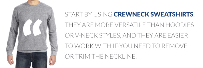 Crewneck Sweatshirts Quote