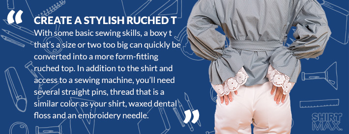 Create a Stylish Ruched T