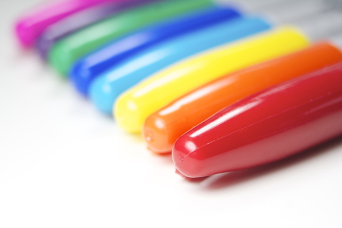 Rainbow of Markers