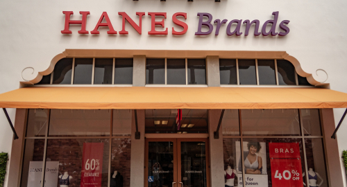 Hanes Brands Store Located in a Premium Outlet Location