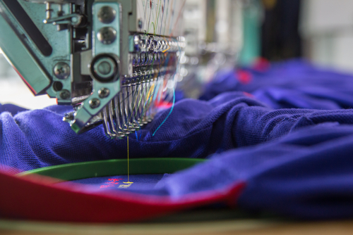 textile embroidery machine