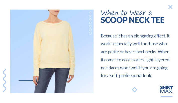 When to Wear a Scoop Neck Tee