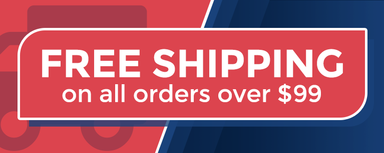 FREE Shipping on all orders over $89
